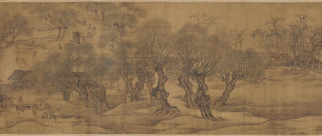 郊野 · 柳岸与驮队
