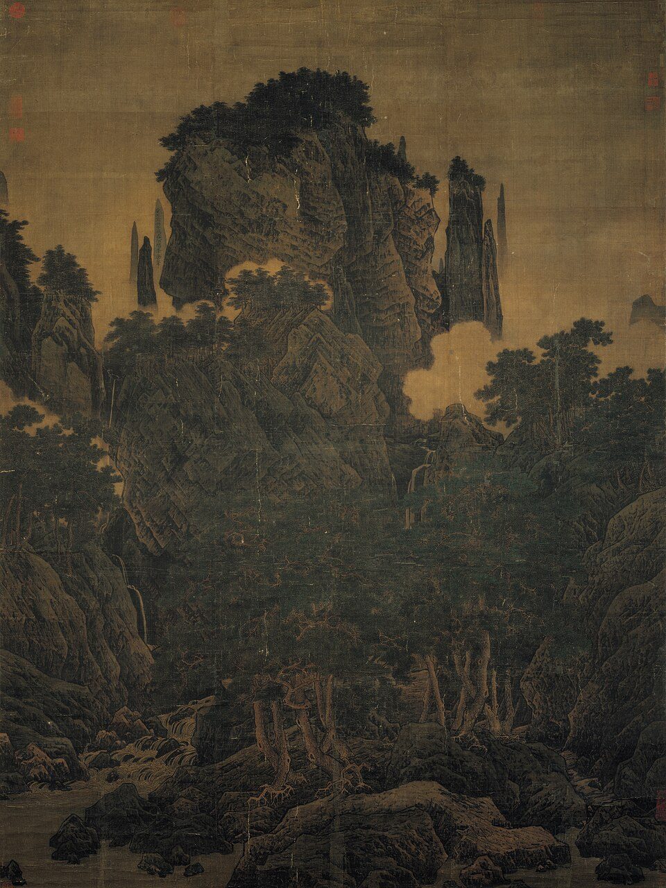 李唐 山水